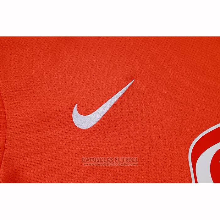 Fato de Treino Brasil Manga Curta 2025-2026 Laranja - Calcas Curta